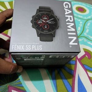 Garmin Fenix 5S Plus Black Smartwatch